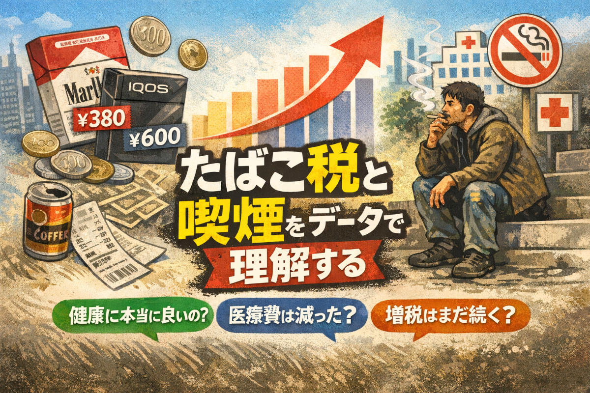 タバコ税が生活に与える影響イメージ