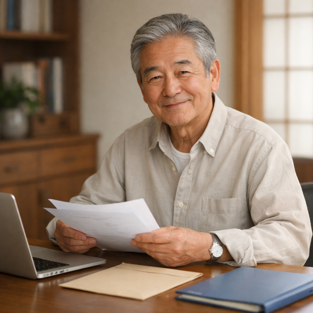 老後の資金計画のイラスト