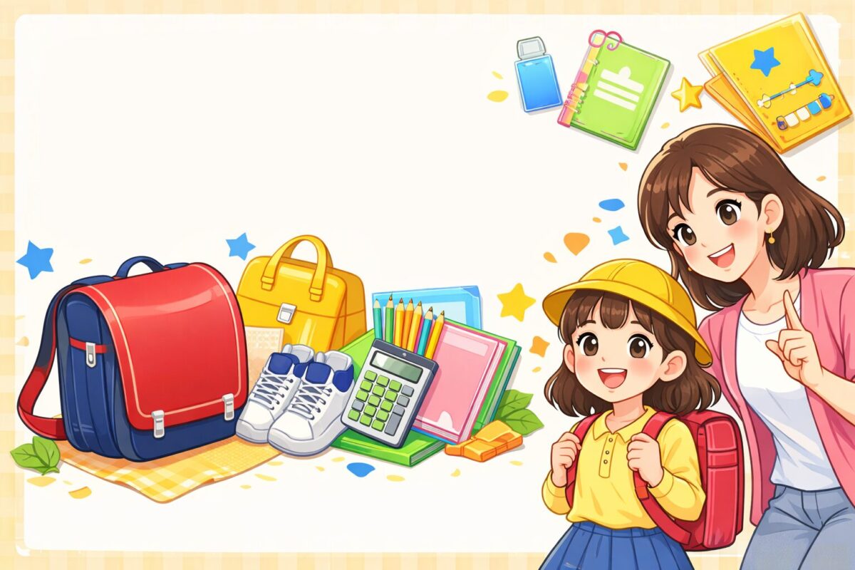 小学校入学費用のイメージ